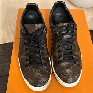 Louis Vuitton Black and Brown Sneakers